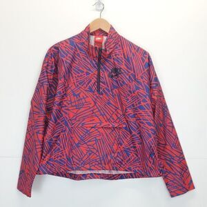 Nike Packable Quarter Zip Convertible Nylon Windbreaker